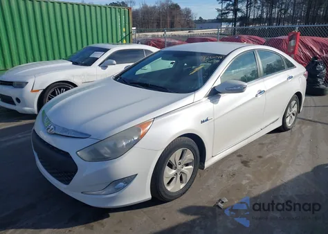 2013 Hyundai Sonata Hybrid из США, поврежденный, VIN KMHEC4A41DA078708